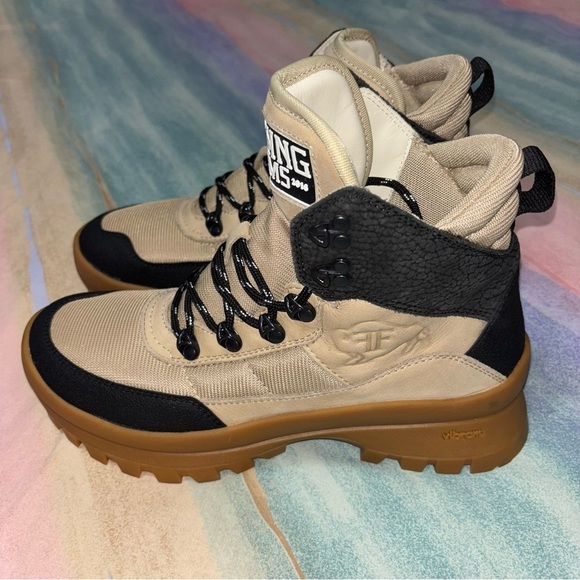 Froning Farms men’s Boots size 11 rare vibram brown black main image 4